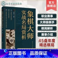 [正版]象棋大师实战名局赏析 45盘年度精选棋局 象棋职业赛事象棋大师实战名局赏析棋局棋路拆解评述 当代象棋高手对决