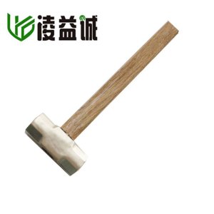 凌益诚 木柄黄铜八角铜锤 1P 把