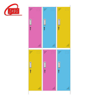 DXBG钢制彩色更衣柜健身房换衣柜员工储物柜浴室多门鞋柜密码锁存包柜