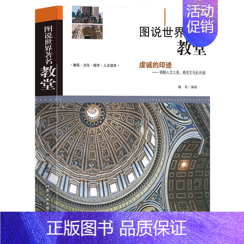 [正版]书籍 图说世界教堂 教堂建筑的兴起与中世纪欧洲宗教史有着密切的关系建筑文化读本感受文化的内涵人文建筑书籍书 XQ