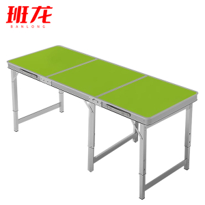 班龙户外折叠桌180cm绿色张