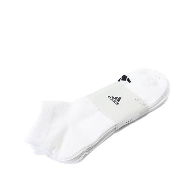 ADIDAS阿迪达斯袜子运动休闲透气男女短袜三双装JC9267 C