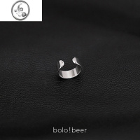 JiMibolo欧美简约光板耳骨夹潮耳夹无耳洞女小巧时髦超仙简约性冷淡风