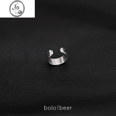 JiMibolo欧美简约光板耳骨夹潮耳夹无耳洞女小巧时髦超仙简约性冷淡风