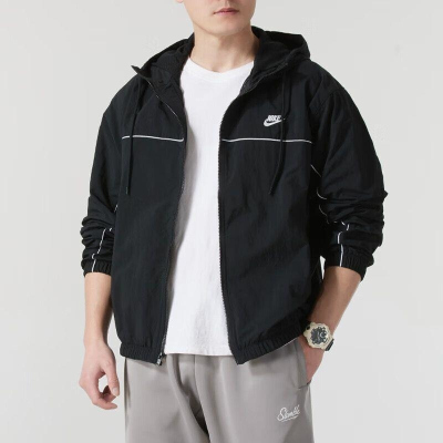 耐克男装新款运动休闲连帽拉链百搭外套 HJ2013-010 C