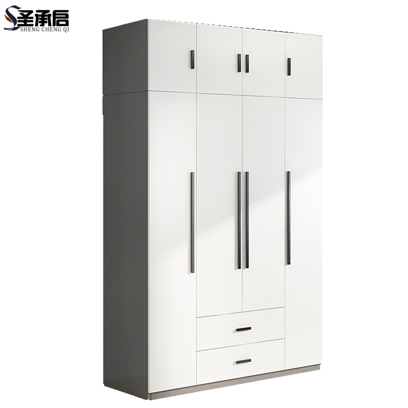 圣承启挂衣柜4门台