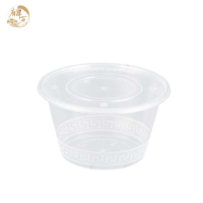 一次性圆形餐盒 透明1000ml*300个(箱)