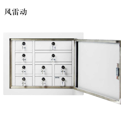 风雷动手机存放柜10格大壁挂款400*542*240mm