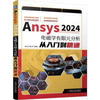 正版新书]Ansys 2024电磁学有限元分析从入门到精通 胡仁喜