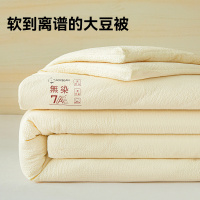 大豆纤维被子冬季被芯春秋被加厚保暖10斤冬被单双人四季宿舍通用