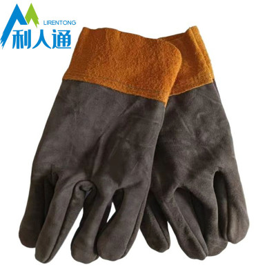 利人通 全皮手套 QP-05 26cm 双