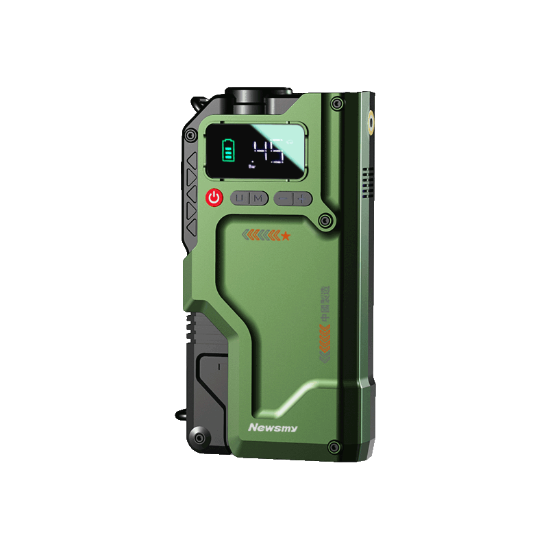 纽曼 [3C认证]汽车应急启动电源搭电宝充气泵一体便携户外电源12V汽车用电瓶打火神器V5豪华20000mmAh