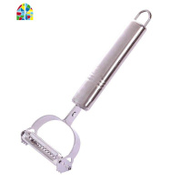 厨房器苹果锈削皮瓜果刨刀。多功能刮丝钢蔬菜刨土豆的刀削皮 FENGHOU 1个装不划算(瓜果刨削皮器