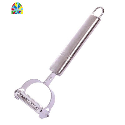 厨房器苹果锈削皮瓜果刨刀。多功能刮丝钢蔬菜刨土豆的刀削皮 FENGHOU 1个装不划算(瓜果刨削皮器