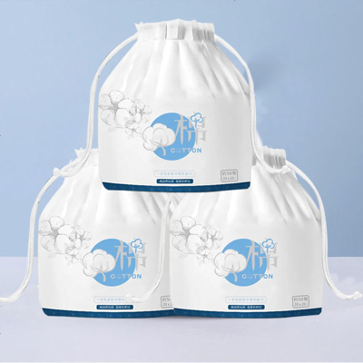 3包一次性柔巾卷全棉加厚珍珠纹网纹纺布棉柔巾美容洁面巾洗脸巾