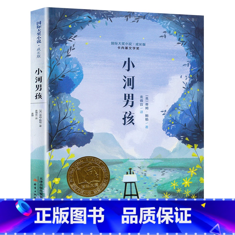 [正版]小河男孩 书 卡内基文学奖 国际大奖小说儿童文学 三四五六年级小学生课外阅读必读书籍 新蕾出版社gd