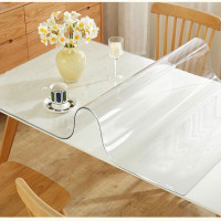 维诺亚桌垫透明软玻璃加厚5毫米pvc桌布防烫茶几餐桌垫长方型免洗