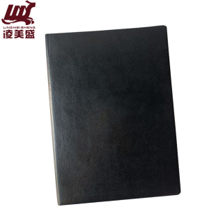 凌美盛 PU软皮面B5商务笔记本18K 80克米黄纸17.3*24.6cm 70张721-18-1黑色 可定制印刷/本