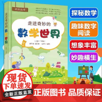 正版 走进奇妙的数学世界 小学一二年级 小学数学阅读到数学思维训练趣味数学故事儿童益智力开发1-2年级课外阅读训练辅导书