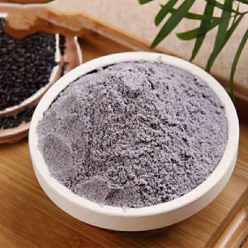 5斤纯黑米粉农家杂粮黑米面黑米面粉做馒头发糕纯黑米粉 5斤(一斤一包