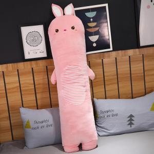 美帮汇床上长条抱枕女生睡觉夹腿枕头可拆洗男生款孕妇专用床头靠垫