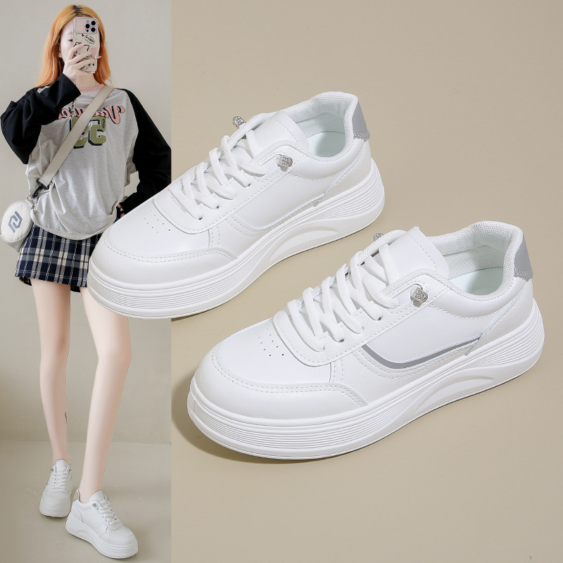 秋季新款ins韩版透气小白鞋女学生厚底百搭休闲运动板鞋_1
