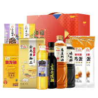 金龙鱼惠众寿礼盒C款(2100g+2750ml)米面粮油组合装