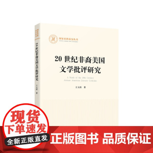 20世纪非裔美国文学批评研究 王玉括著 人民出版社