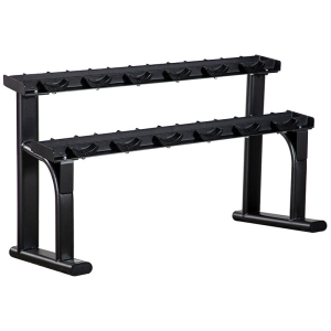 迈特森GM1014哑铃架健身房商用双层哑铃架6对哑铃搁架横排哑铃架