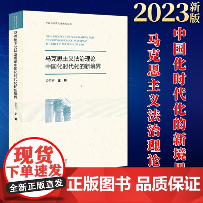 2023新书 马克思主义法治理论中国化时代化的新境界 公丕祥主编 法律出版社