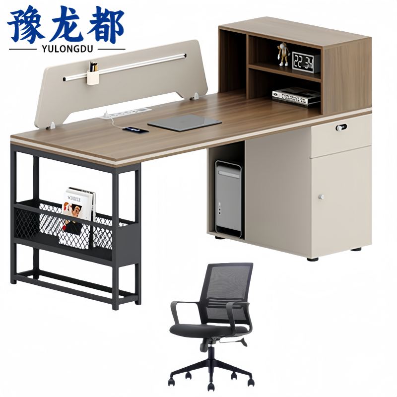 豫龙都 屏风办公桌 单人 套