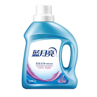 蓝月亮深层洁净护理洗衣液亮白增艳自然清香1kg瓶装(随机发货)