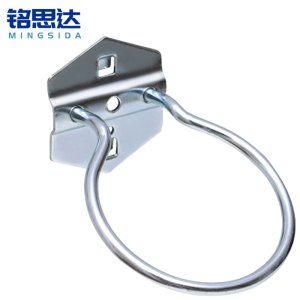 铭思达洞洞板挂钩圆环钩80mm(5个装)组
