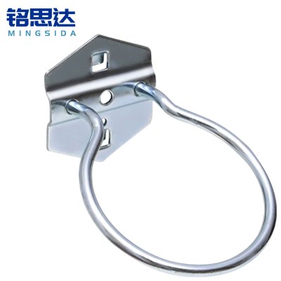 铭思达洞洞板挂钩圆环钩80mm(5个装)组