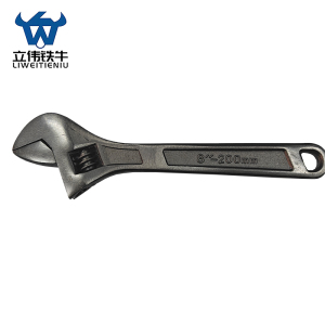 立伟铁牛活口扳手200mm/把