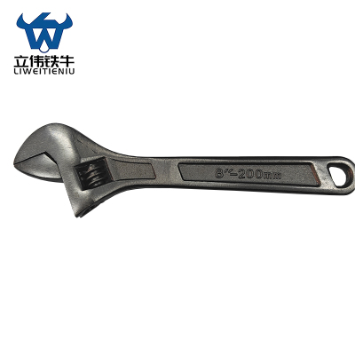 立伟铁牛活口扳手200mm/把