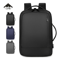 三人居 双肩包商务背包SRJ0011905/个