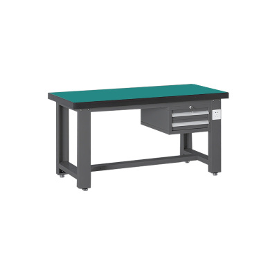 臻远 ZY5073008 重型工作台 吊二抽 2100*750*800mm