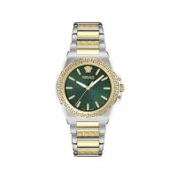 名品女士石英防水不锈钢腕表银色潮流时尚女款Greca系列