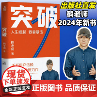 [店]突破 鹤老师新作鹤老师说经济认知思维底层逻辑财富从哪来商业思维 人民邮电出版社