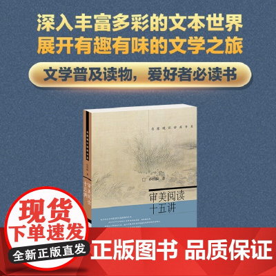 审美阅读十五讲 孙绍振 著 文学