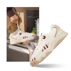 恐龙鞋丨361°女鞋运动鞋新款休闲鞋子厚底百搭平底板鞋女款