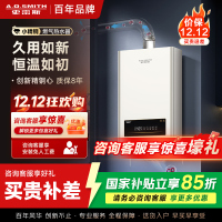 AO史密斯新品小体积16升精钢燃气热水器 JSQ31-EC3 负压燃烧更安全 精控恒温 家用持久恒温大水量
