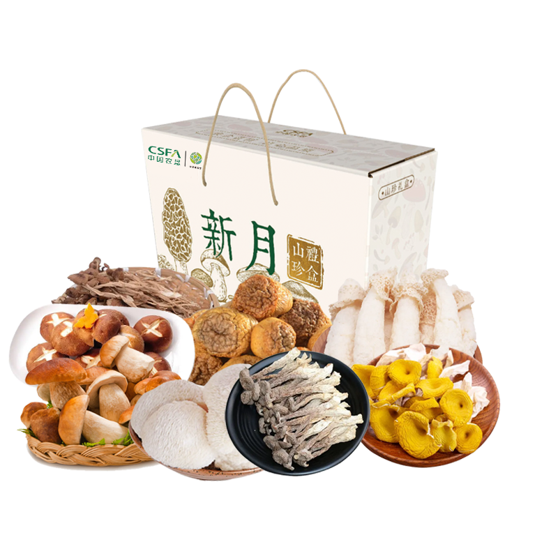 中垦飨味堂 山珍礼盒·新月 670g 单位:盒 中国农垦出品