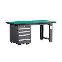 友鑫邦 重型工作台 1.8米单桌+落地四抽 台