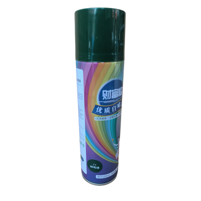 财富临 自喷漆 350ml/瓶 邮电绿 瓶