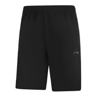 李宁排湿速干运动短裤男子2026夏季新款休闲百搭运动裤 黑XL