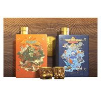 摘要山海祥瑞高端酱酒礼盒收藏宴请送礼53度500mL*2瓶(礼盒装)