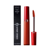 [丝绒顺滑]GIORGIO ARMANI 乔治•阿玛尼 臻致丝绒哑光红管唇釉#405致美番茄色 6.5ml/盒 滋润双唇
