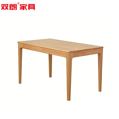 双朗 实木餐桌 L1801003W 1200*750*750mm 原木色 张